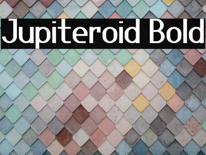 Jupiteroid Bold Example 3