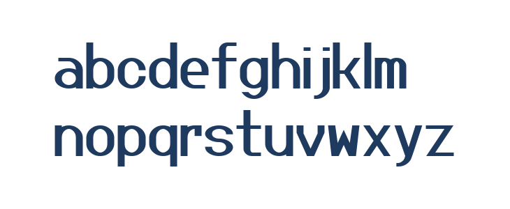 Jupiteroid Bold Lowercase