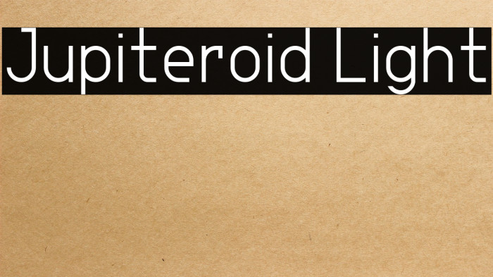 Jupiteroid Light Example 2