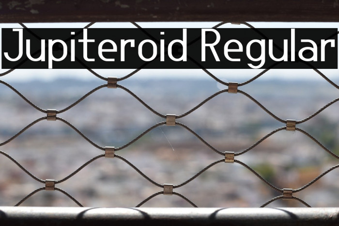 Jupiteroid Regular Example 1