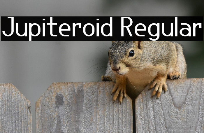 Jupiteroid Regular Example 2