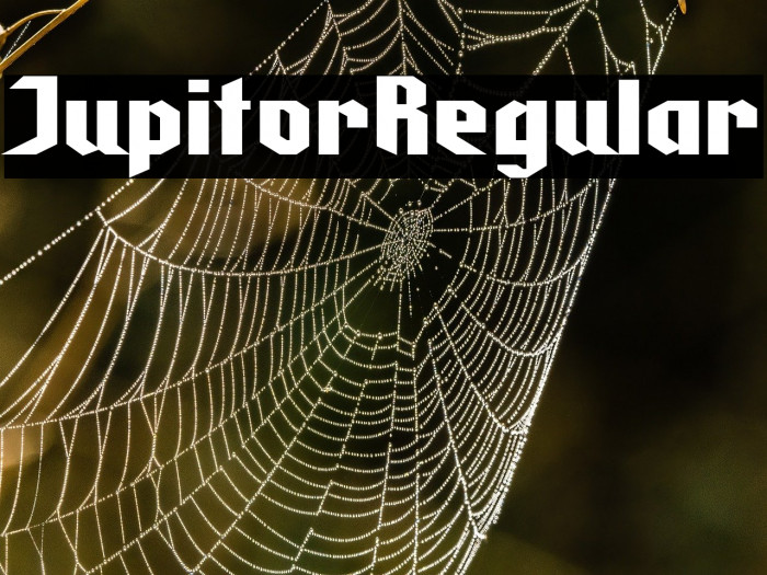 Jupitor Regular Example 3