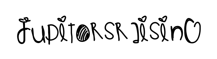 JupitorsRaising Шрифта