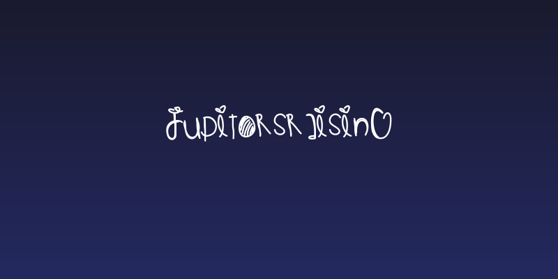 JupitorsRaising Social Header