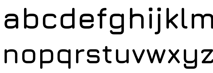 Jura Bold Font LOWERCASE