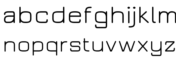 Jura Book Font LOWERCASE