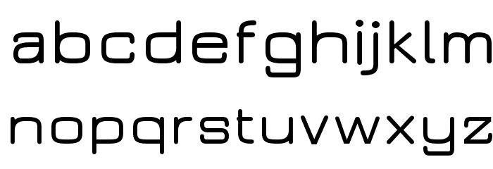 Jura Demi-Bold Font LOWERCASE