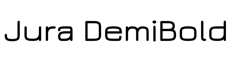 Jura DemiBold Font