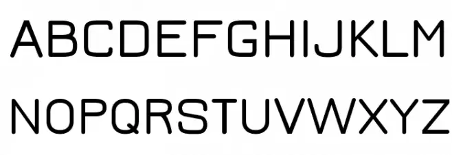 Jura DemiBold Schriftart Groß