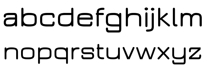 Jura DemiBold Font LOWERCASE