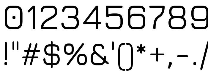 Jura Medium Font OTHER CHARS