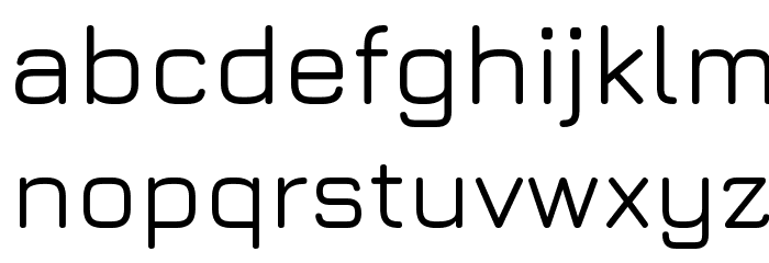 Jura Medium Font LOWERCASE