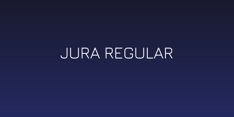 Jura Regular Social Header