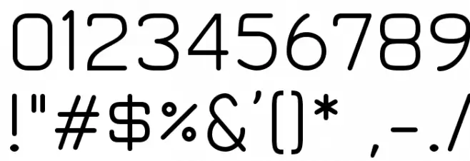 JuraBook Font OTHER CHARS