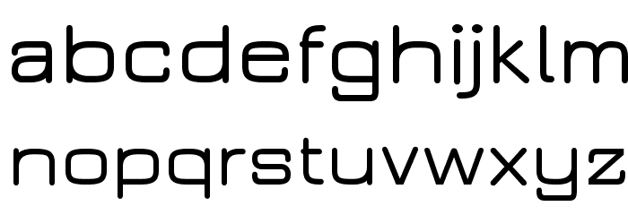 JuraDemiBold Font LOWERCASE