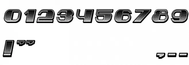 Jurij Gradient Italic Font OTHER CHARS