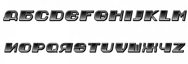 Jurij Gradient Italic Fuentes MAYÚSCULAS