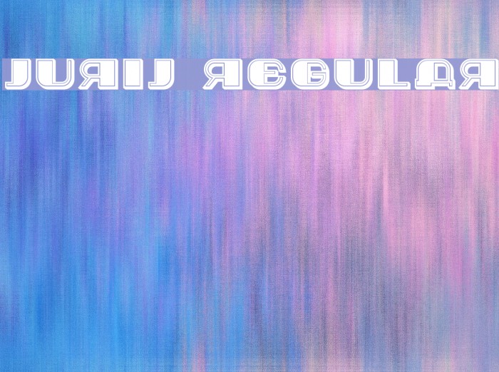 Jurij Regular फ़ॉन्ट examples