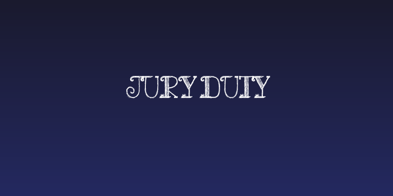 Jury Duty Social Header