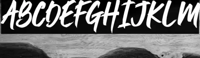 Jushley Shine Font examples