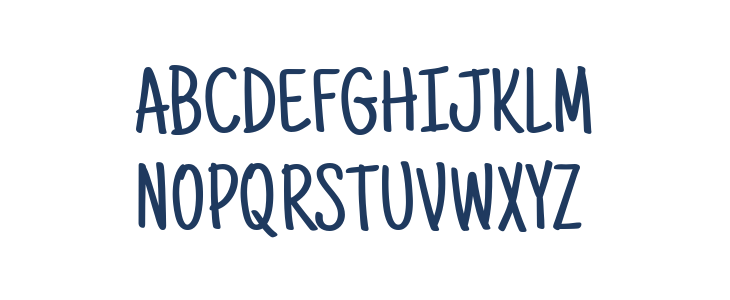 Just Another Hand Regular Uppercase