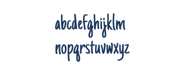 Just Another Hand Regular Lowercase