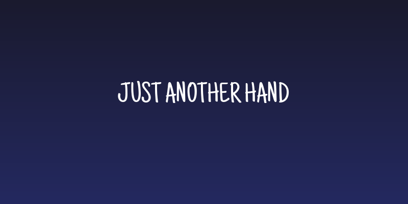 Just Another Hand Social Header