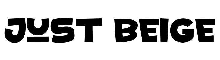 Just Beige  免费字体下载