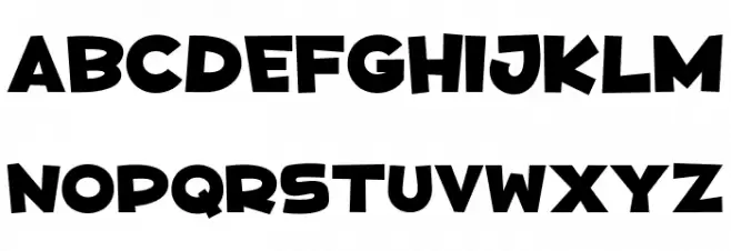Just Beige フォント 大文字