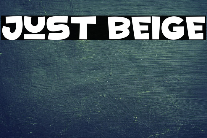 Just Beige Example 3