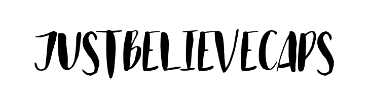 Just Believe Caps  font caratteri gratis