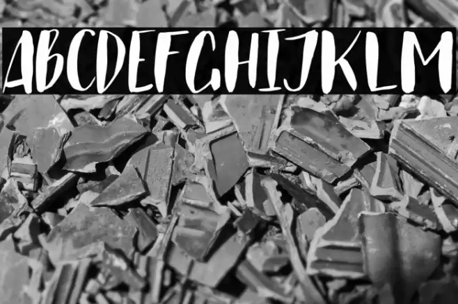 Just Believe Caps Font examples