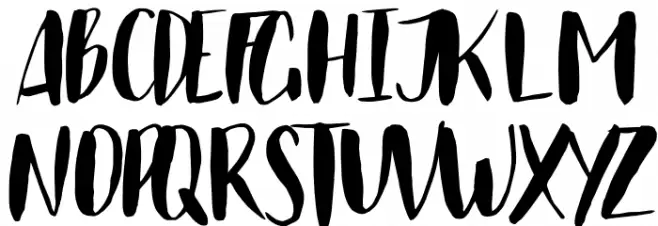 Just Believe Font UPPERCASE