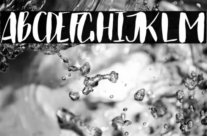 Just Believe Font examples