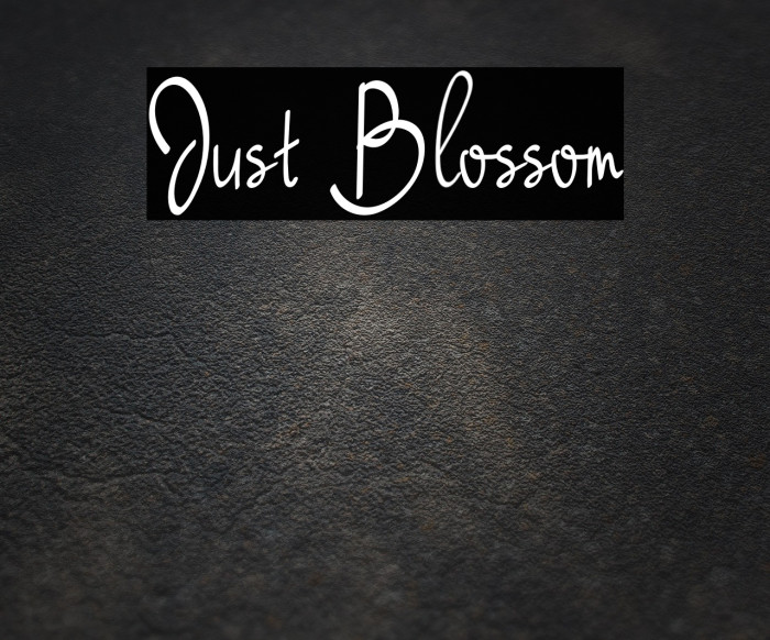 Just Blossom Example 3