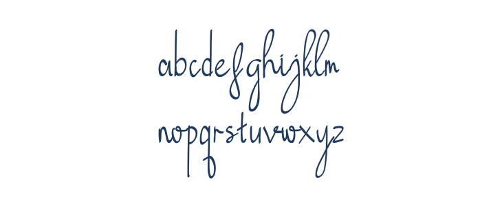 Just Blossom Lowercase