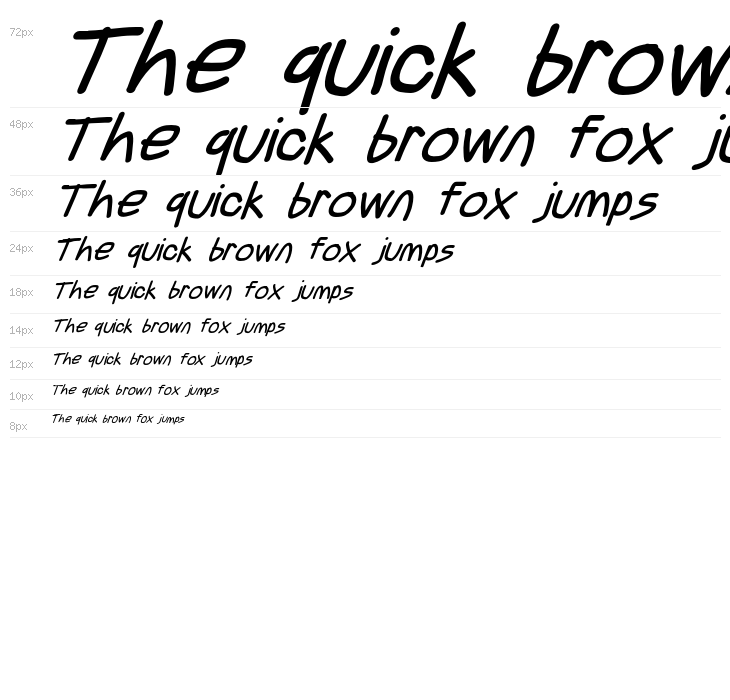 Just Breathe Bold ObliqueSeven Waterfall