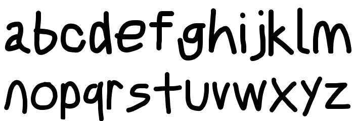 Just Breathe Bold Font LOWERCASE