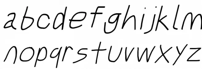 Just Breathe ObliqueFive 字体 小写