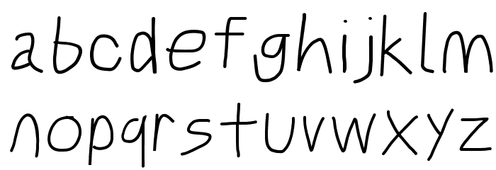 Just Breathe ObliqueOne Font LOWERCASE