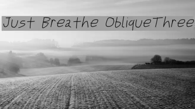 Just Breathe ObliqueThree examples