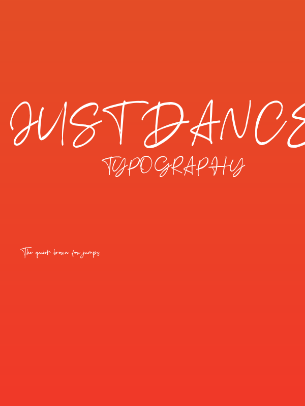 Just Dance Regular Poster