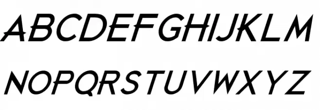 Just Die Already Black Italic フォント 大文字