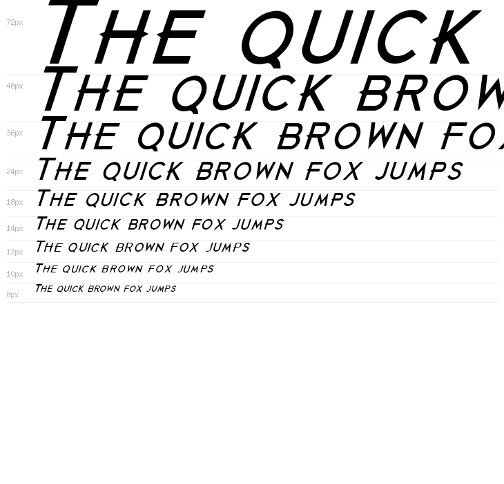 Just Die Already Black Italic Waterfall