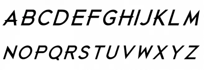 Just Die Already Black Italic Caratteri MINUSCOLO