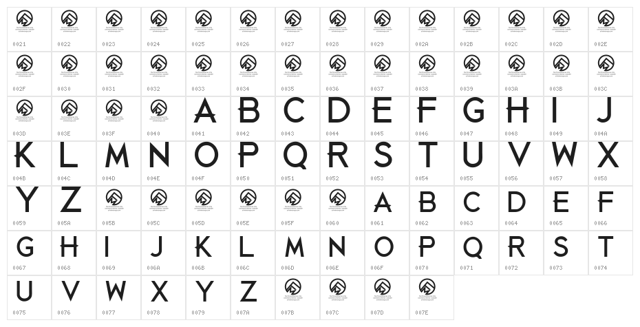 Just Die Already Black Character Map