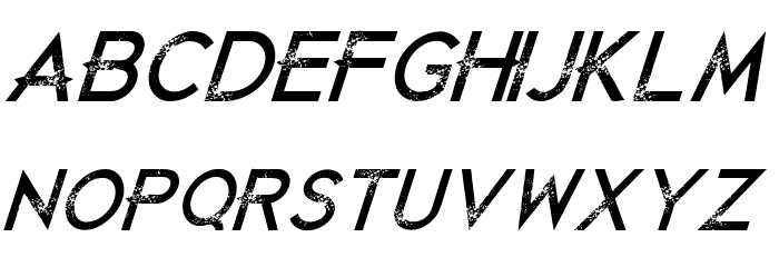 Just Die Already Italic Font LOWERCASE