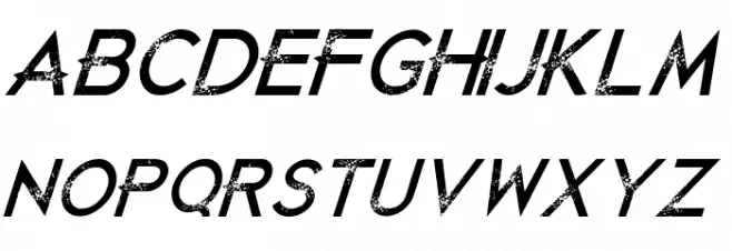 Just Die Already Italic خط أحرف صغيرة