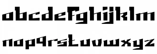 Just Do Right फ़ॉन्ट लोअरकेस