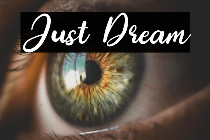 Just Dream Example 2